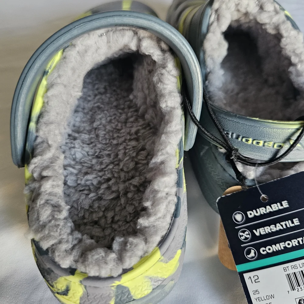 Rugged Shark – Thermally Lined Clogs (New with Tags)